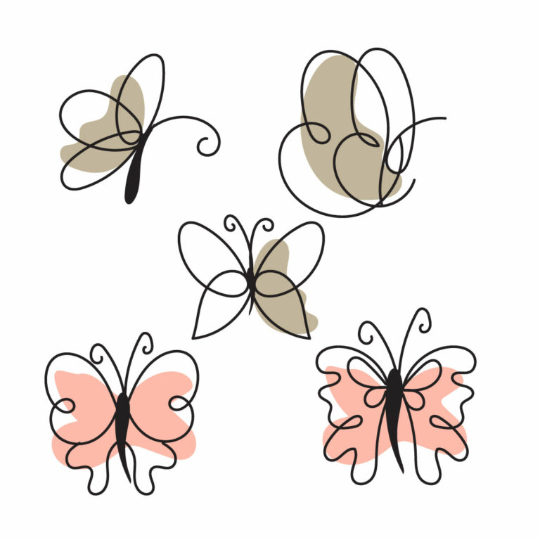 Butterfly Easy Draft | MasterBundles