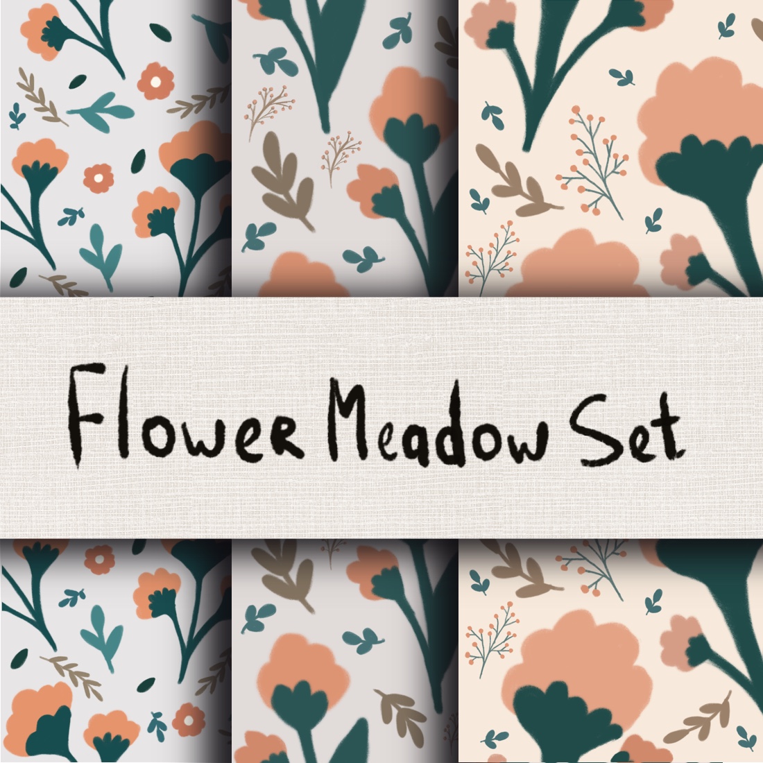 Flower Meadow Set 3 image preview.