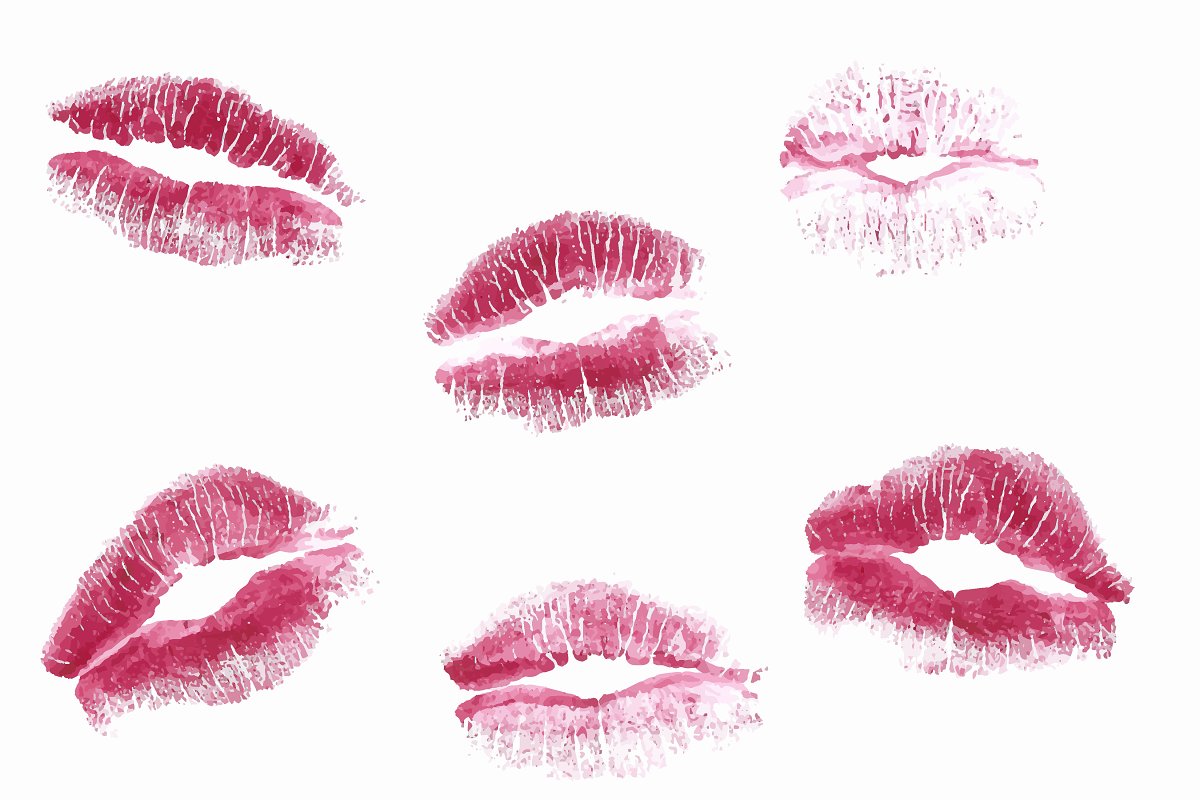 Cover image of Real Kiss Lipstick Of Female.
