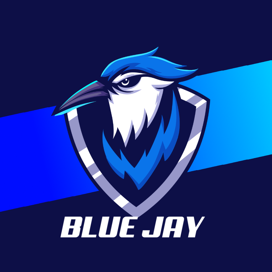 Premium Vector  Blue jay mascot logo
