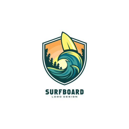 Surfboard Logo Vector Design main cover