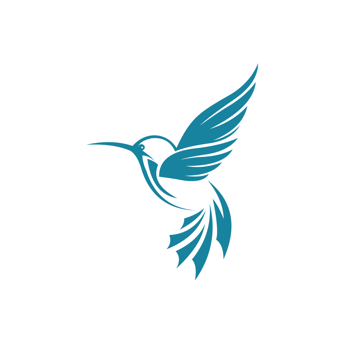 Hummingbird Logo Vector Design main cover