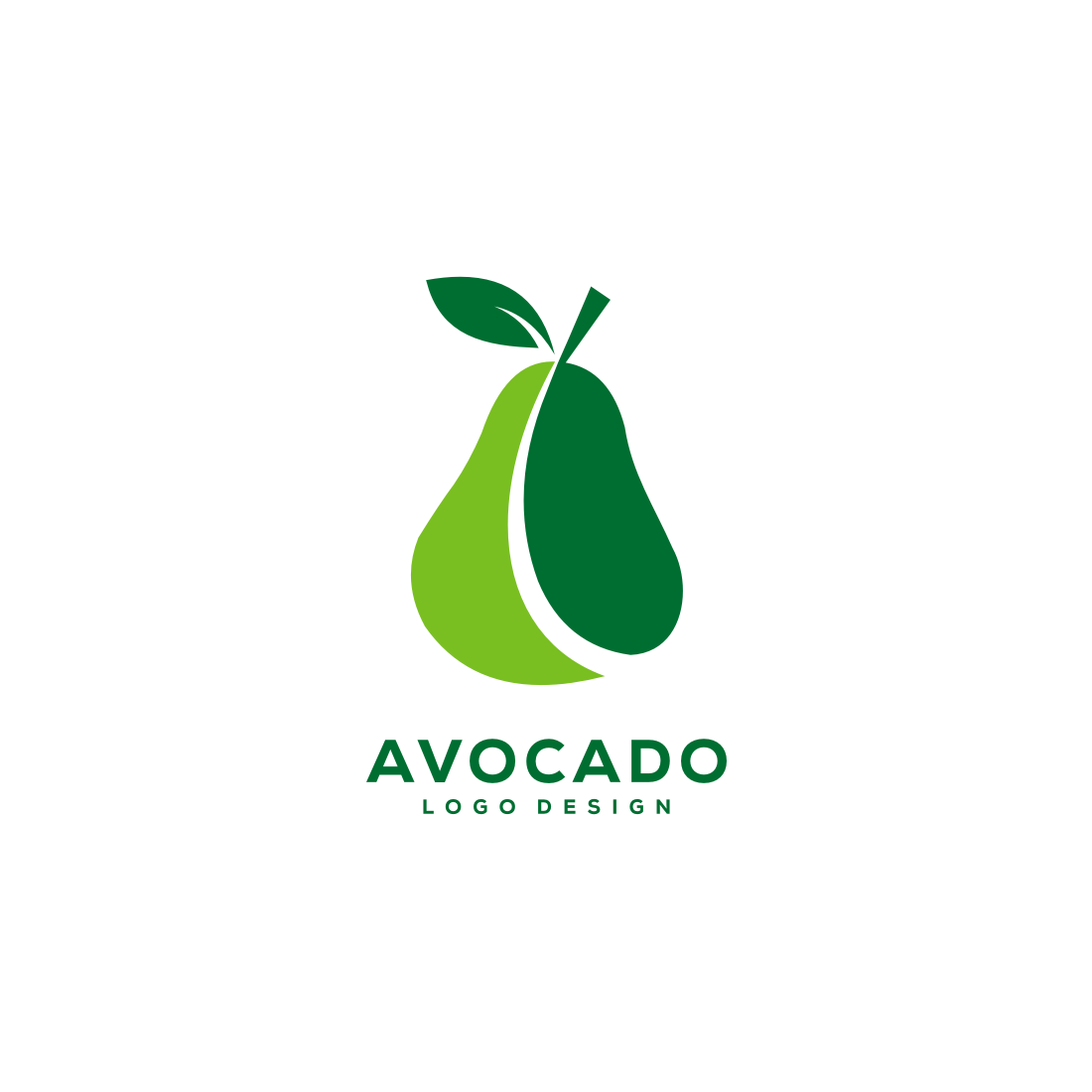 Avocado Fruit Logo Vector Designs main cover.