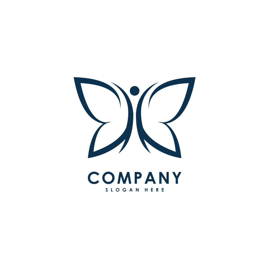 Butterfly Animal Logo Design Vector - MasterBundles