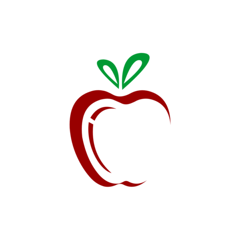 Apple Fruit Logo Vector Design main cover.