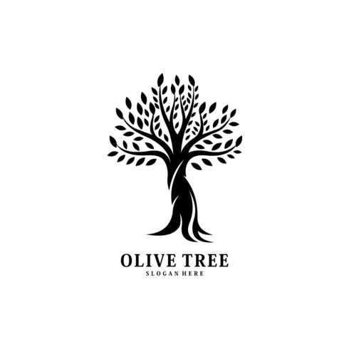 Olive Tree Logo Vector Design main cover.