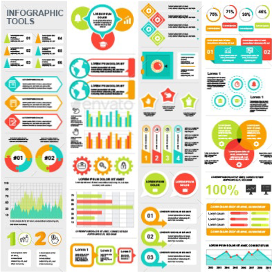 Infographic elements main image.