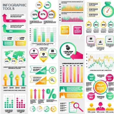 Infographic elements main image.