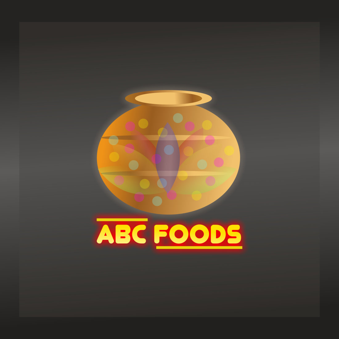 ABC Food Logo Design cover image.