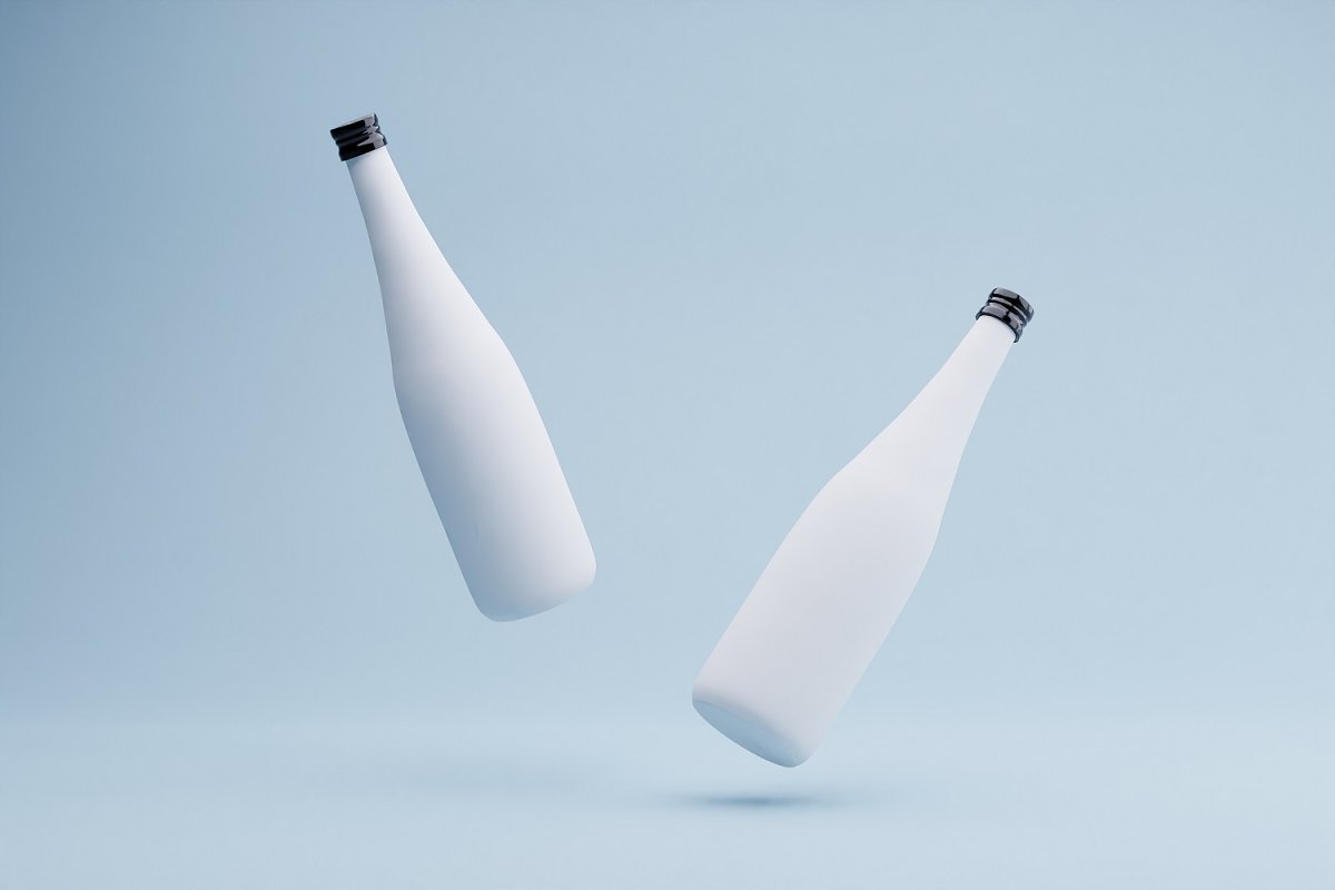 10 Bundle 3D Render Drink Bottle image preview.