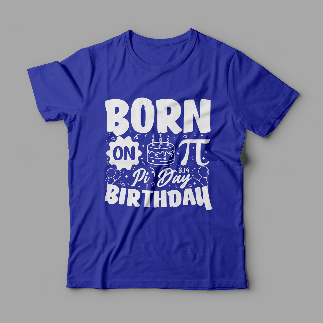 Born On Pi Day T-Shirt Design cover