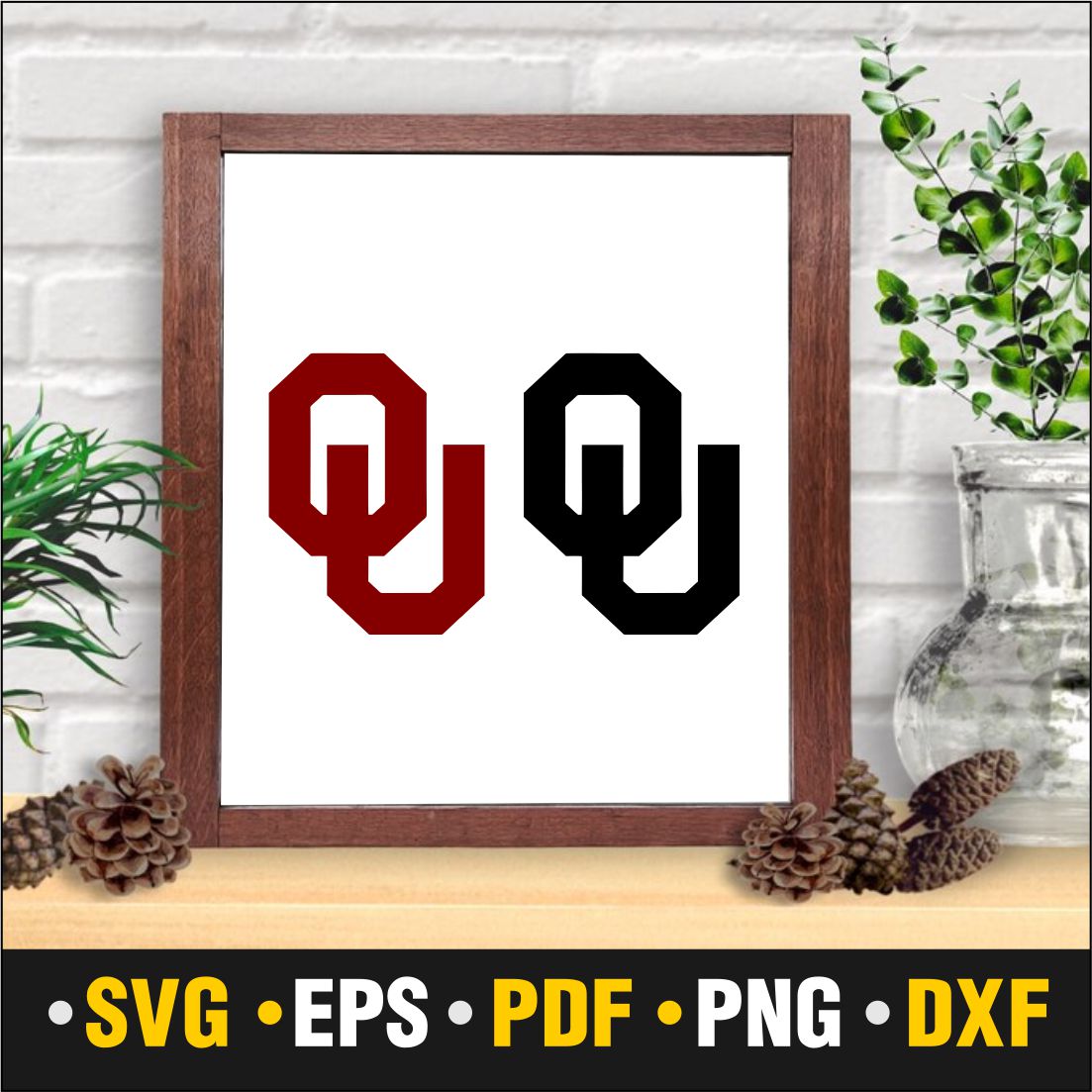 Oklahoma Sooners College Monogram cover image.