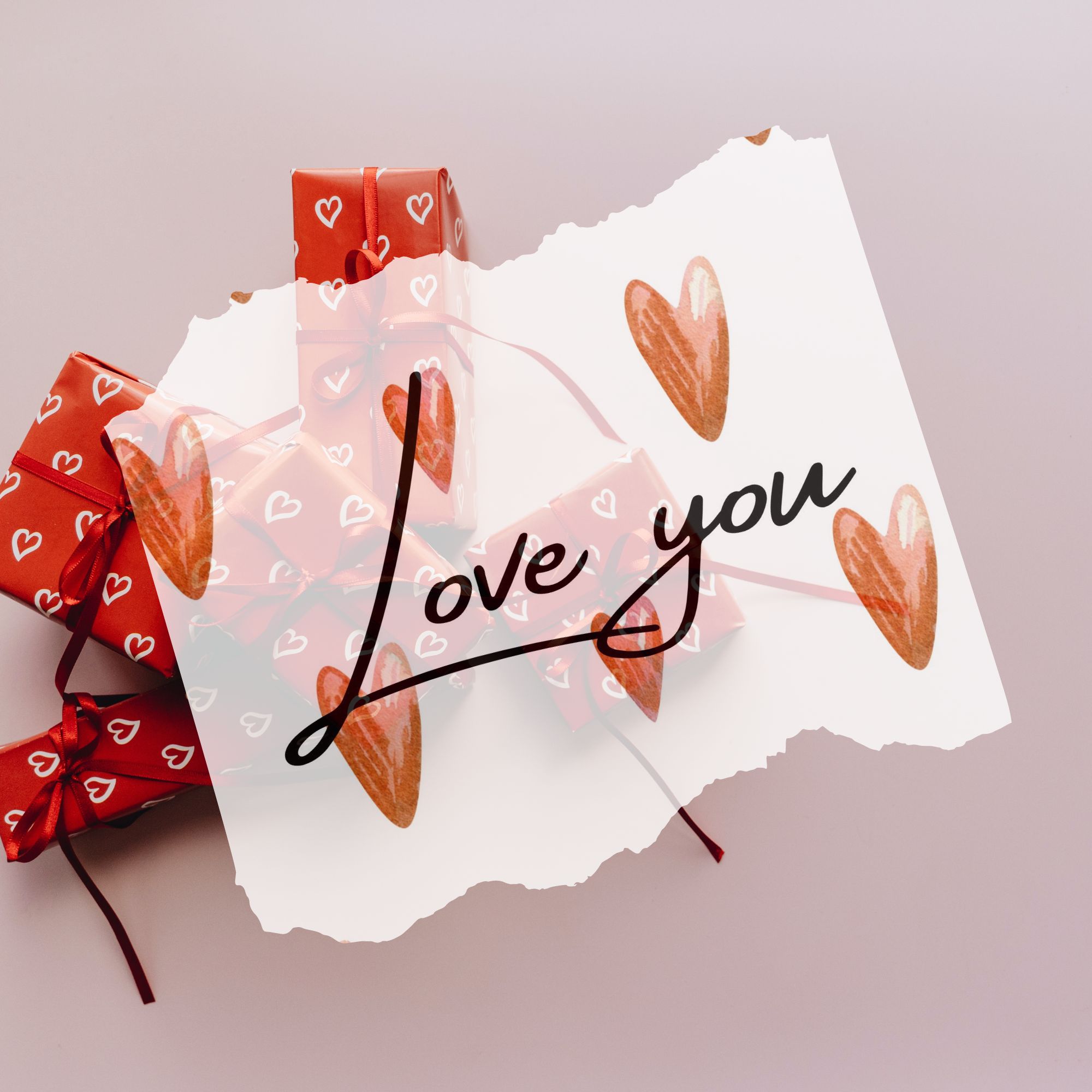 Love You Valentine's Day Wall Art image preview.