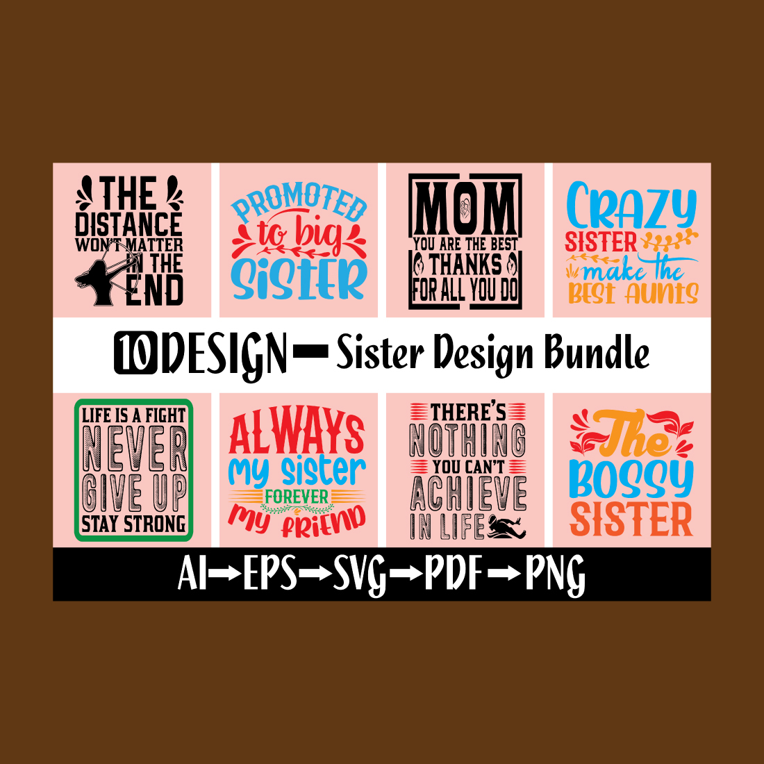 Sister Design Bundle main cover