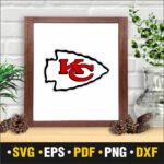 Mickey Mouse Kansas City Chiefs Nfl SVG PNG DXF EPS PDF Clip