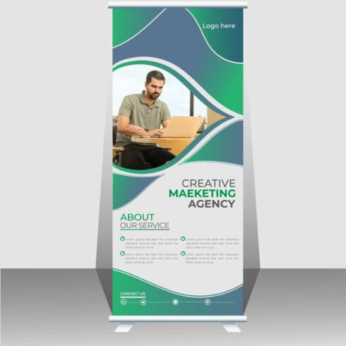 Corporate Business Roll Up Banner main cover