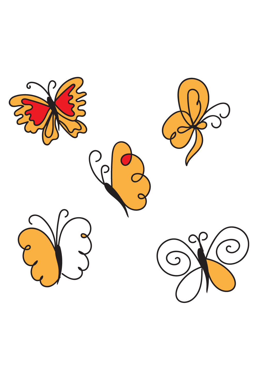 Butterflies Design SVG Pinterest.