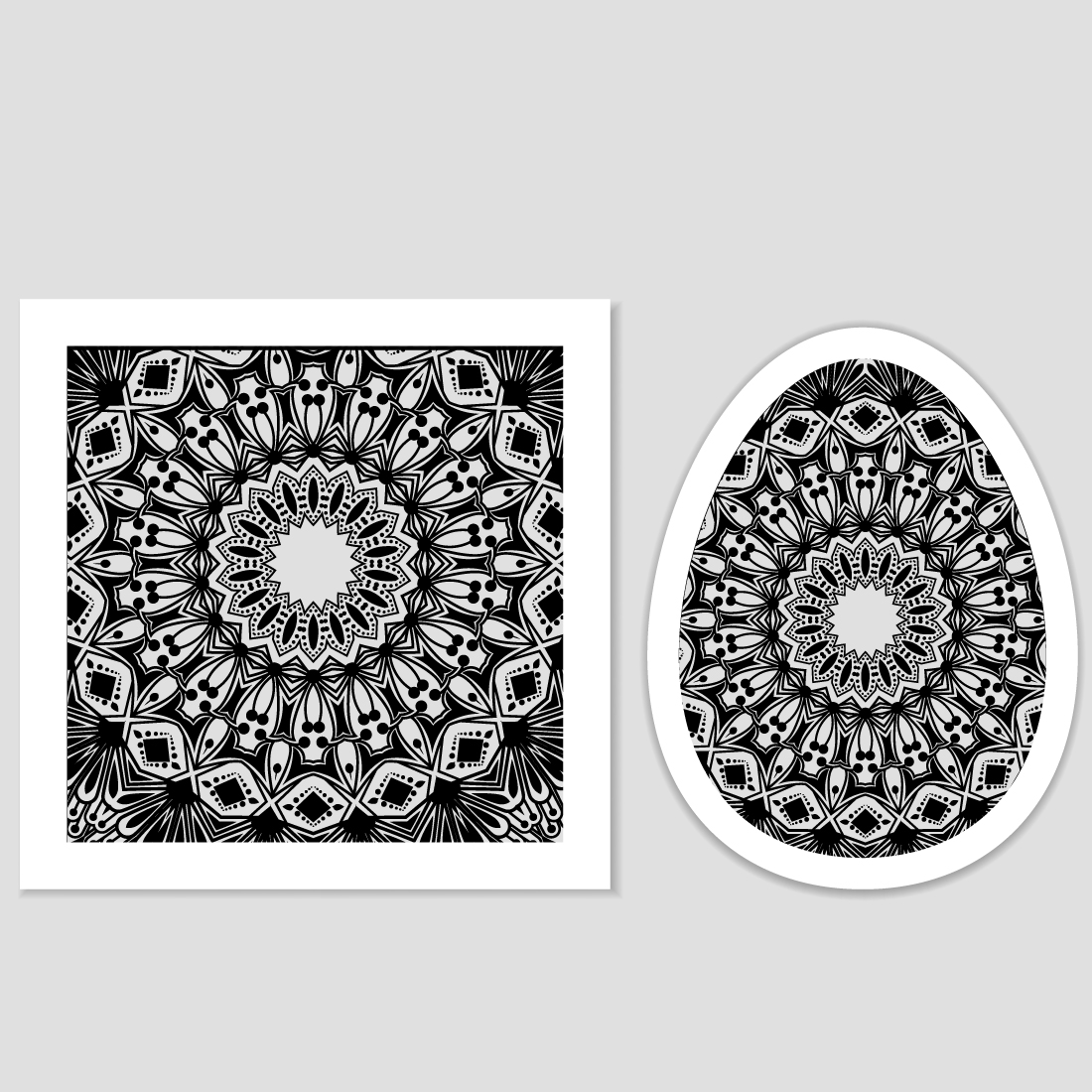 Abstract Design Of Mandala In Dot Paint Style Ethnic Round Ornament Cover.