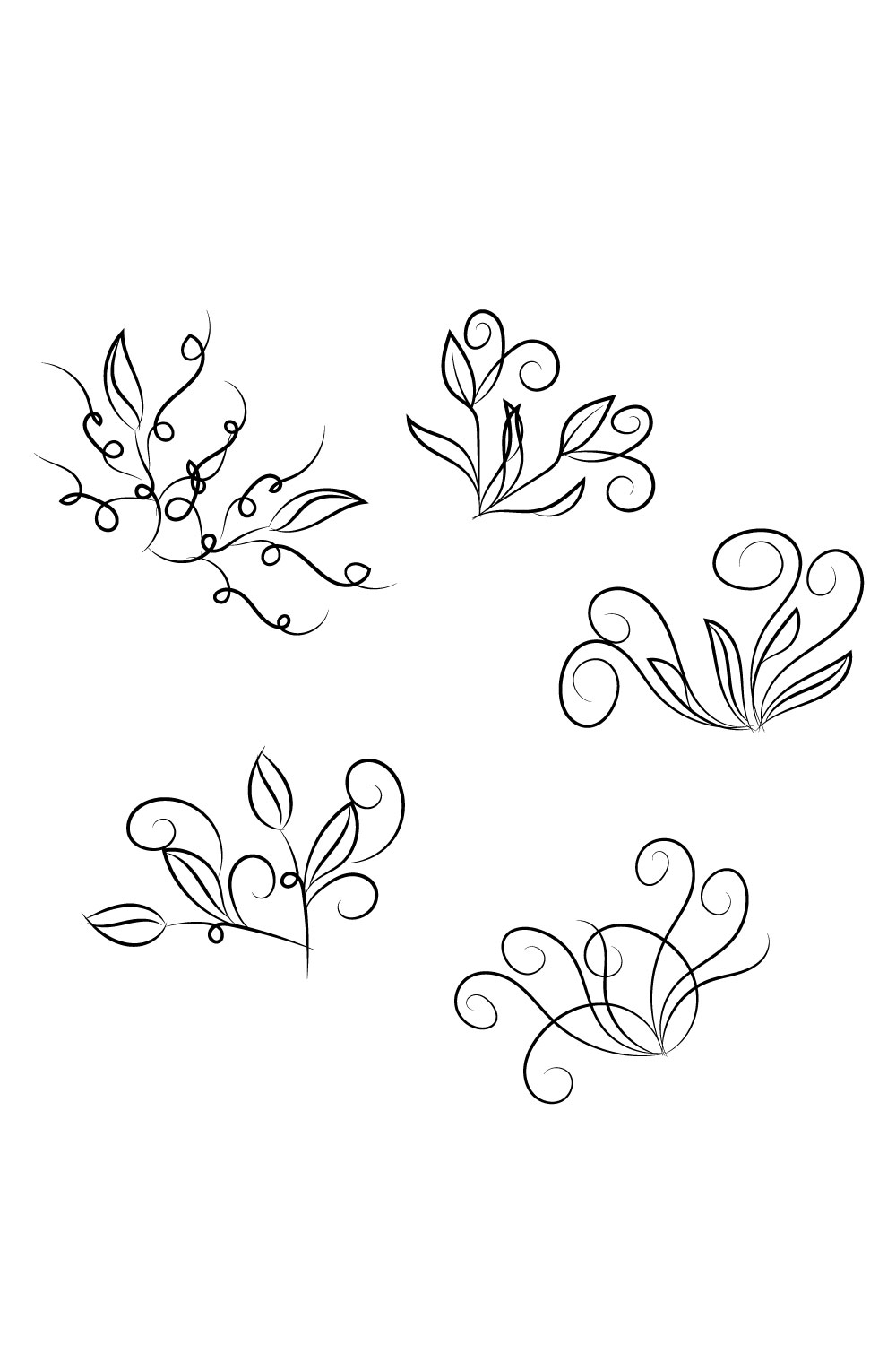 Flower Branch Tree SVG Bundle Pinterest.