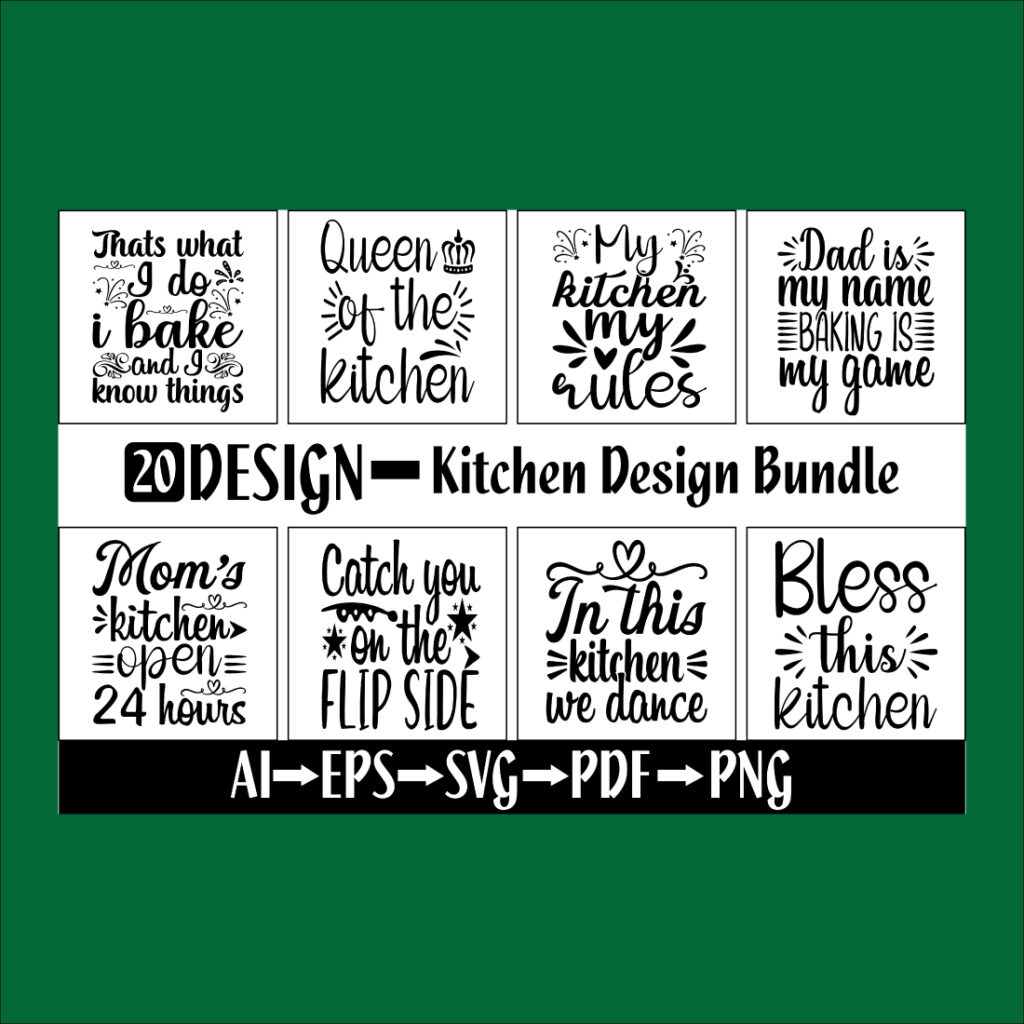 Kitchen Design Bundle - MasterBundles