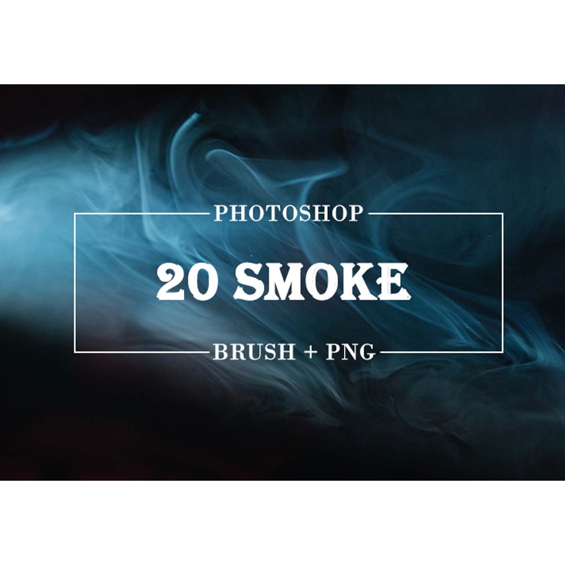 Smoke Photoshop Brushes cover image.