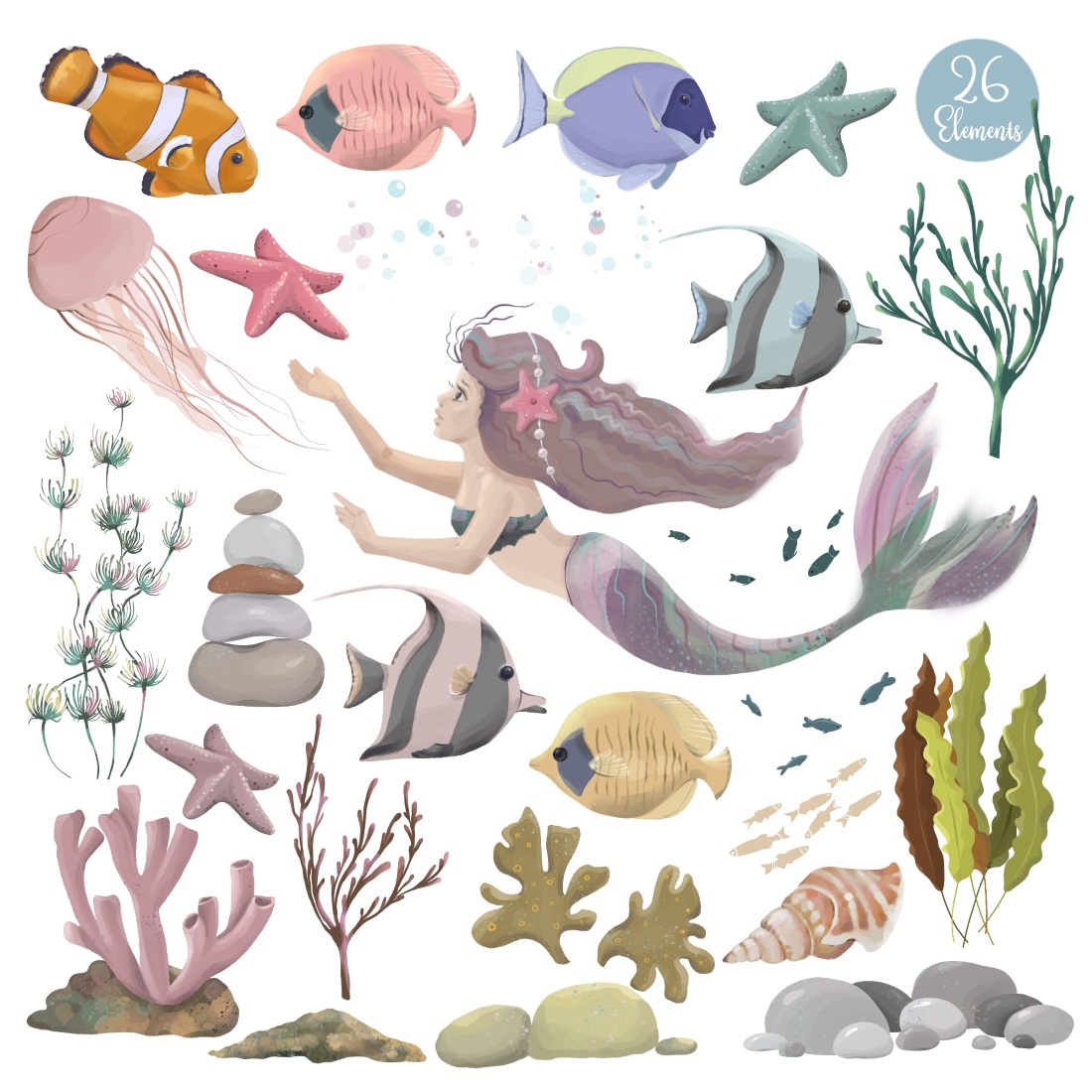 Under The Sea Illustration cover