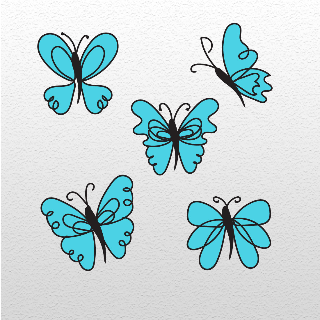 Butterfly Flat SVG Bundle cover
