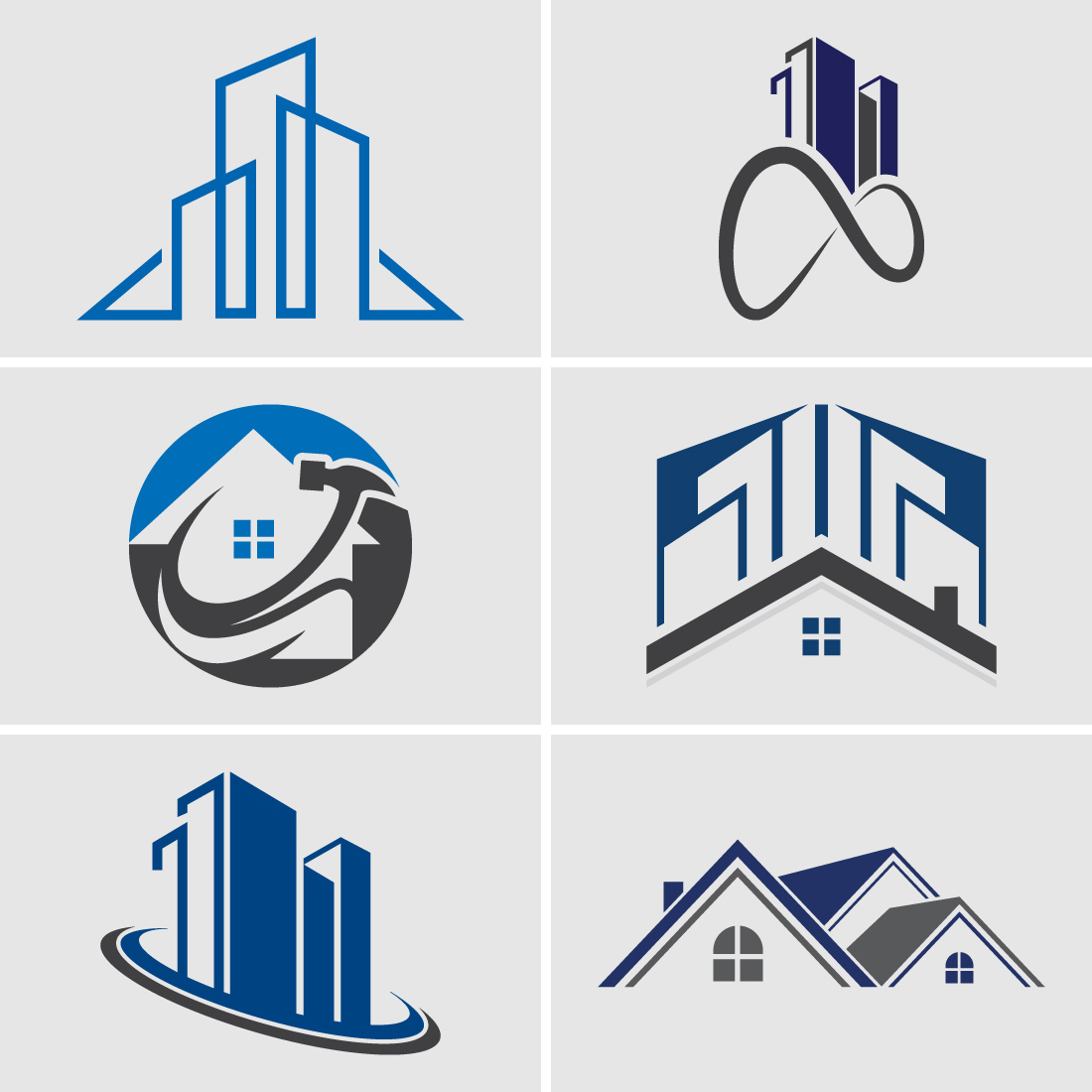 Real Estate Logo Concept cover