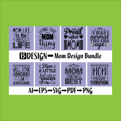Mom Design Bundle main cover