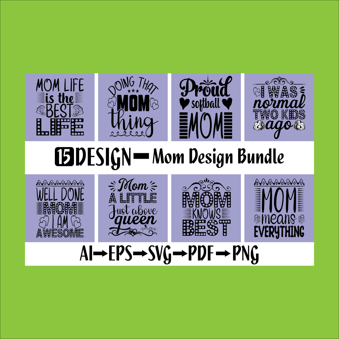 Mom Design Bundle main cover