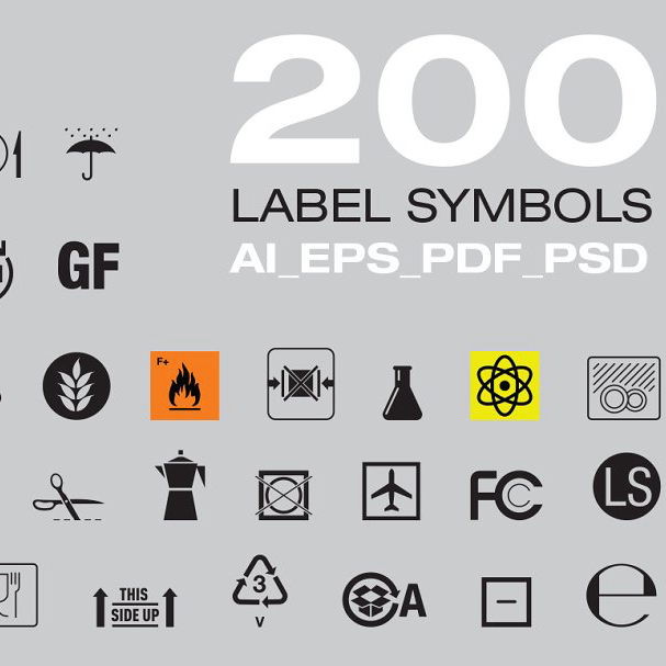 200 label symbols main cover.