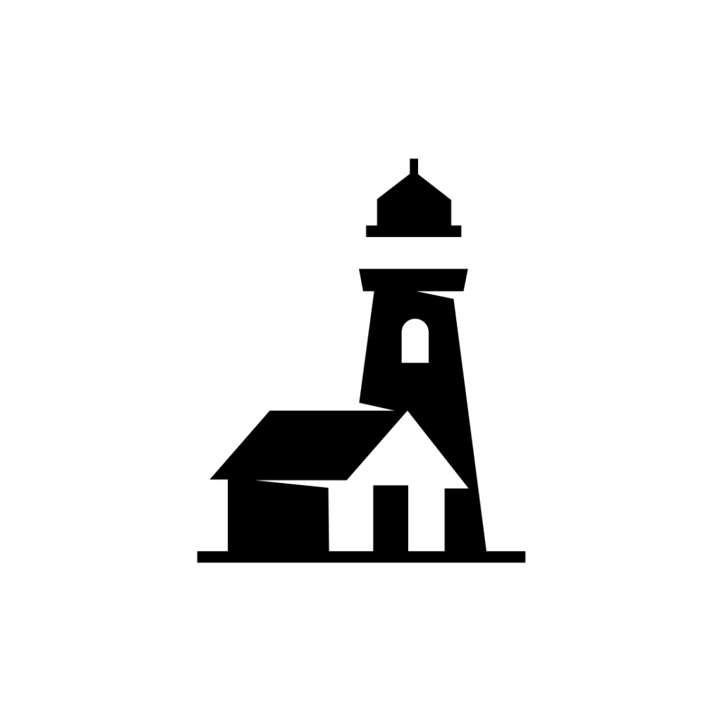 Lighthouse Simple Logo Design - MasterBundles