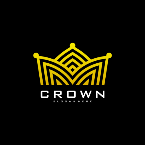 Crown Logo Vector Design Template main cover
