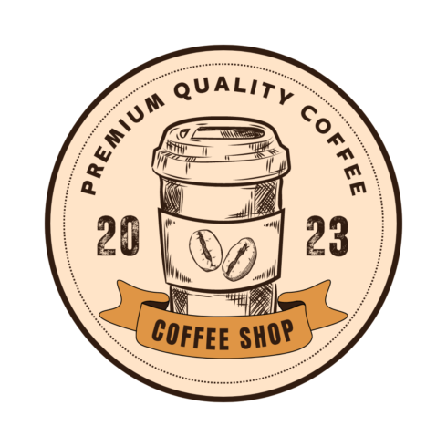 Premium Business Logo Designs Bundle for coffee shop.