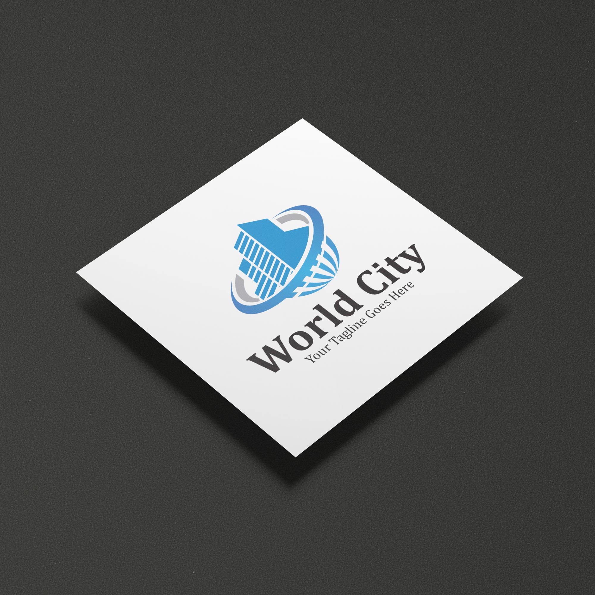 World City Logo Template preview.