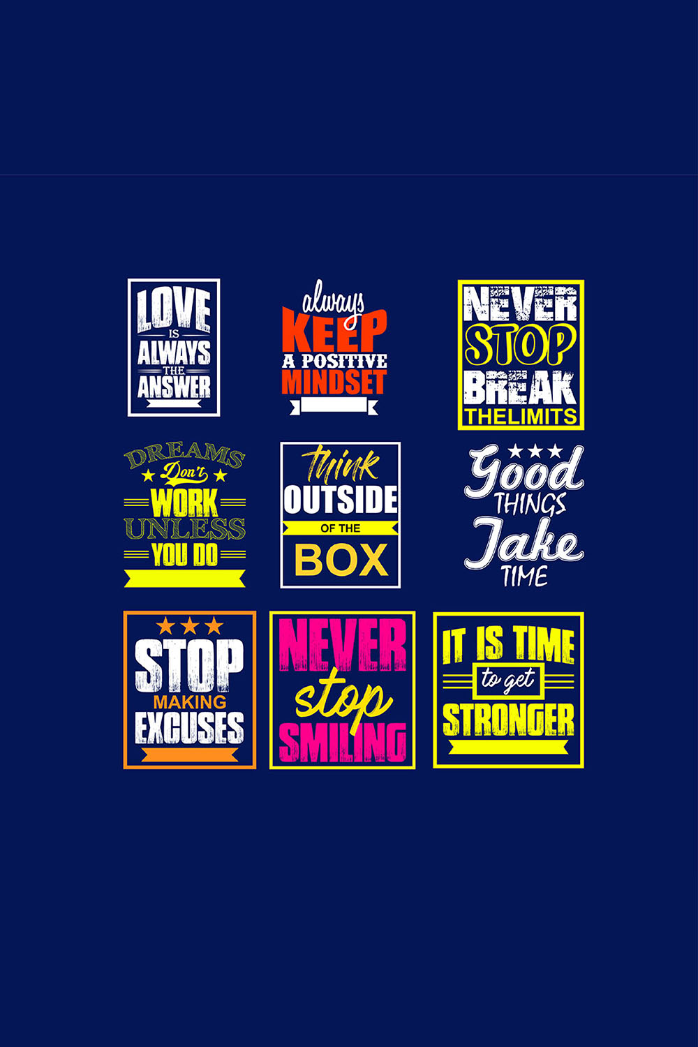 T-shirt Typography Urban Design Vector EPS pinterest image.