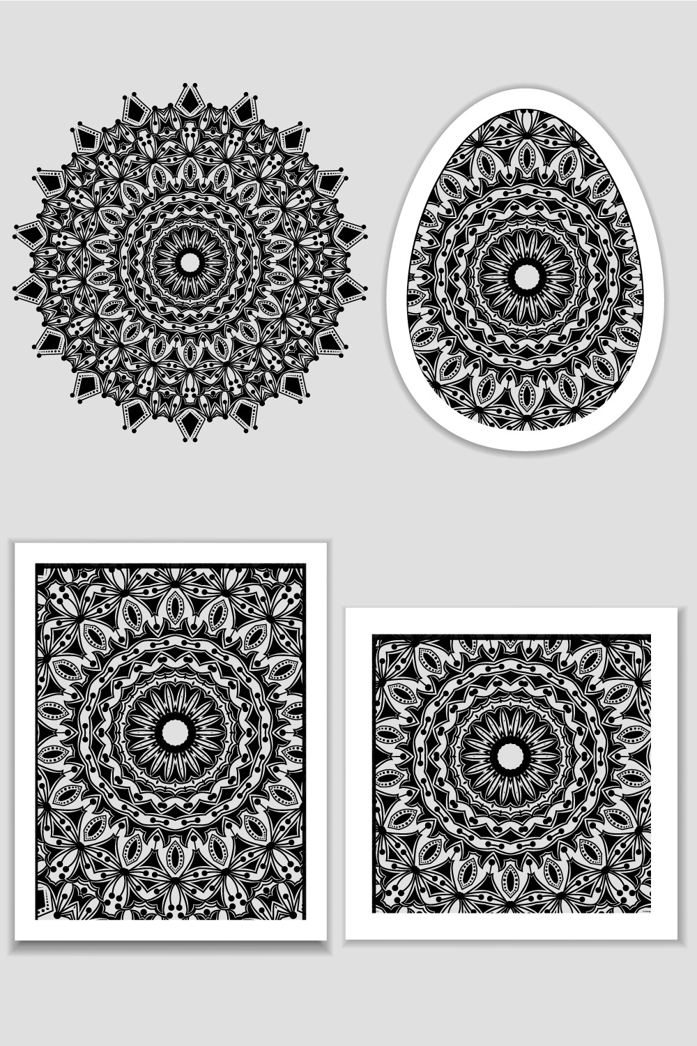Golden Vector Mandala Isolated On White Background. A Symbol Of Life And Health - Pinterest.