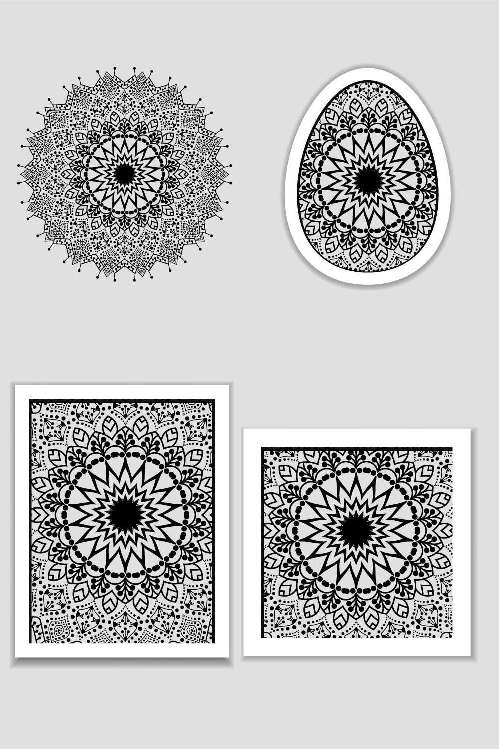 Mandala, Abstract Tibetan Flower Background. Indian Medallion Pattern - Pinterest.