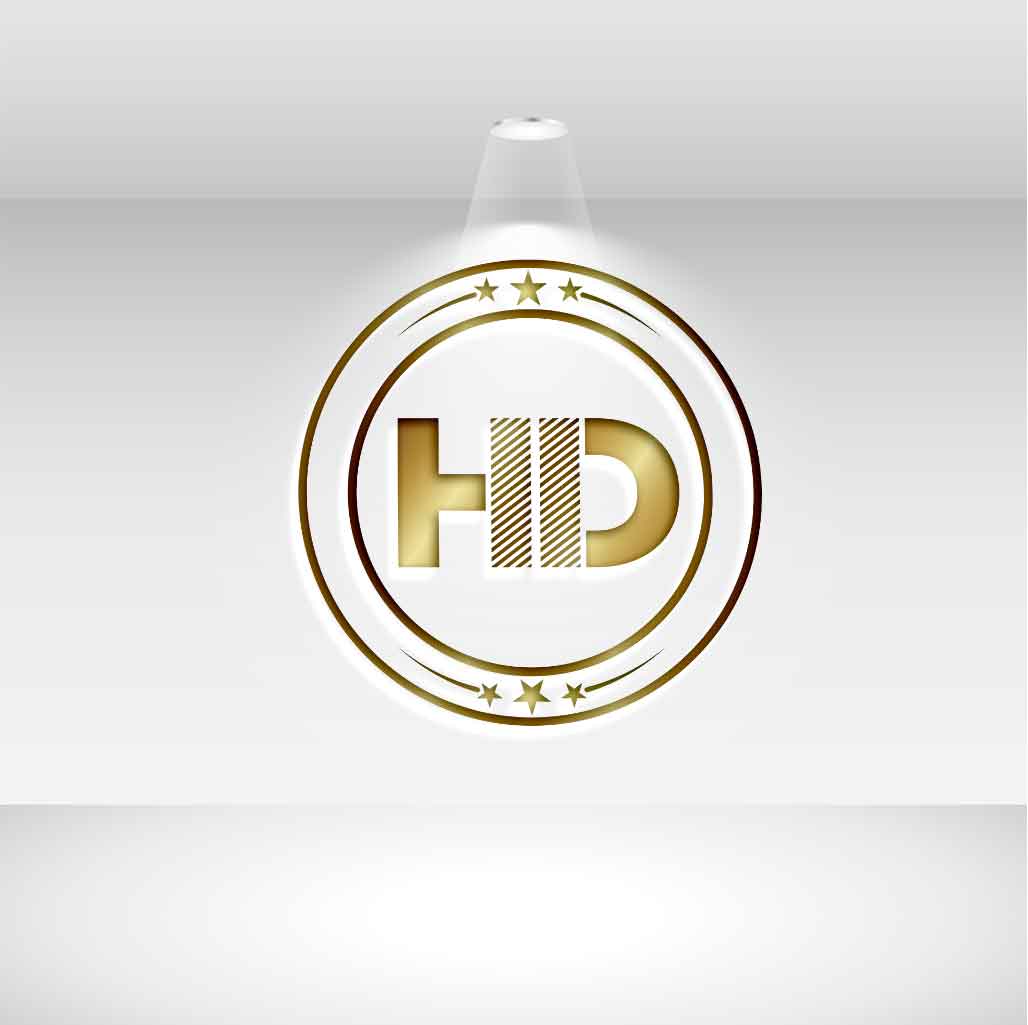 Premium Vector | Hb letter logo design