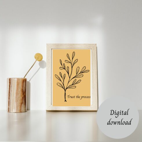 Beautiful Motivational Printable Wall Art Design - MasterBundles