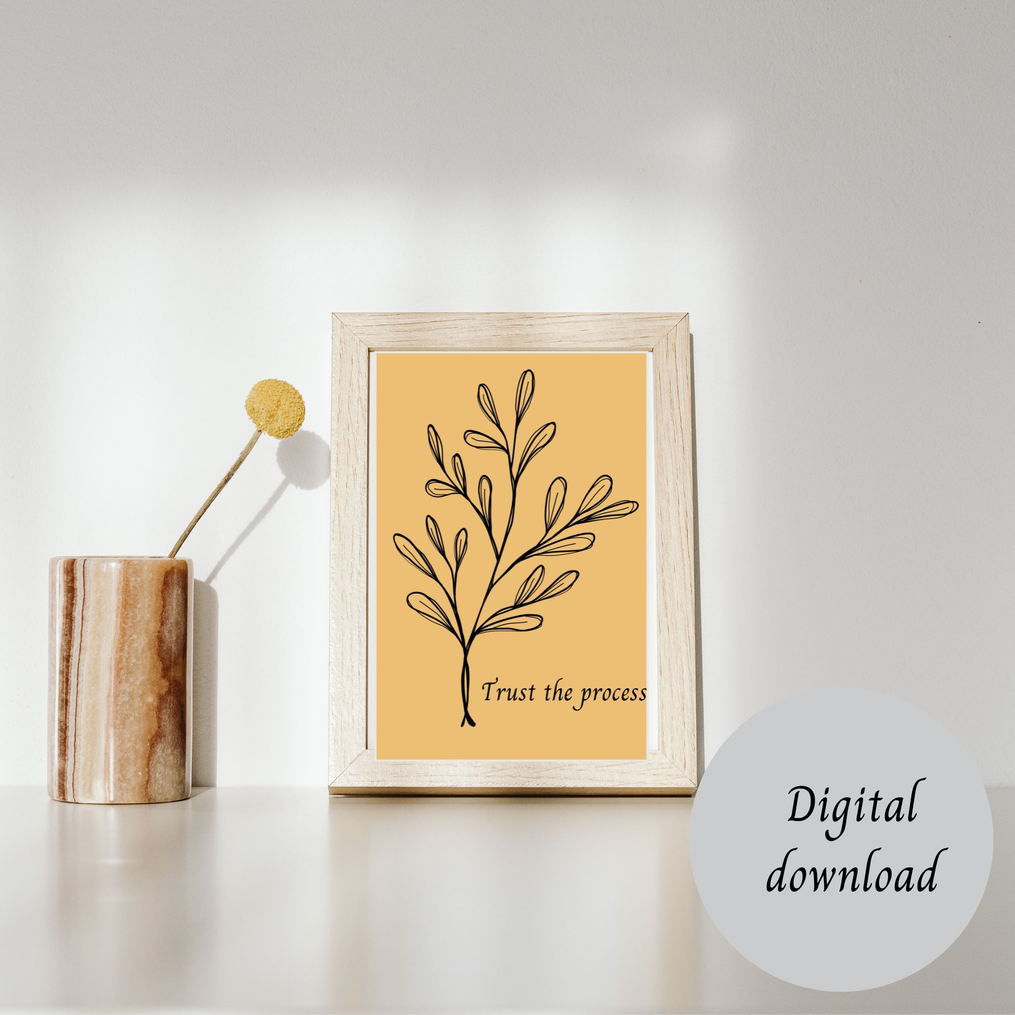 Beautiful Wall Art Design Motivational Printable cover image.