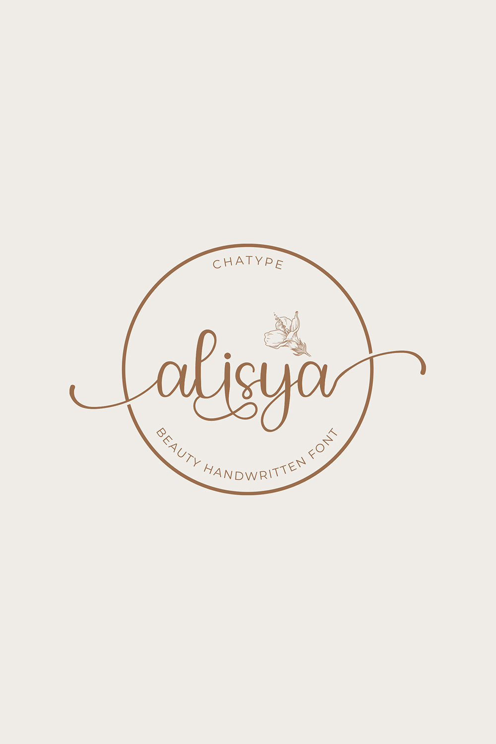 An image with text showing the fabulous Alisya font