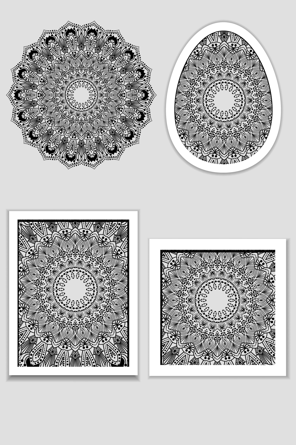 Mandala Background Design With Golden Color Pattern. Ornamental Mandala - Pinterest.