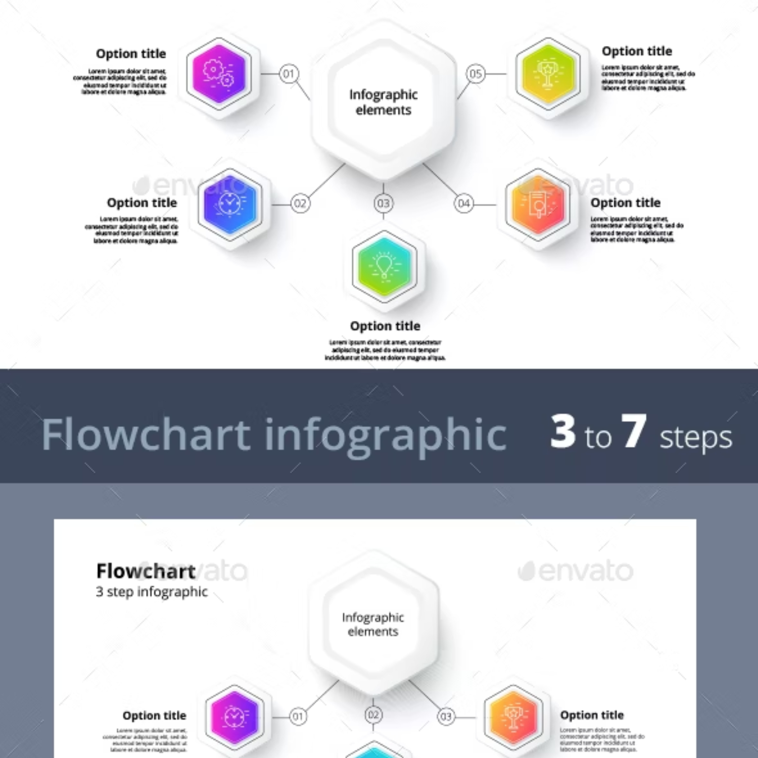 3-7 Step Infographics Main Cover.