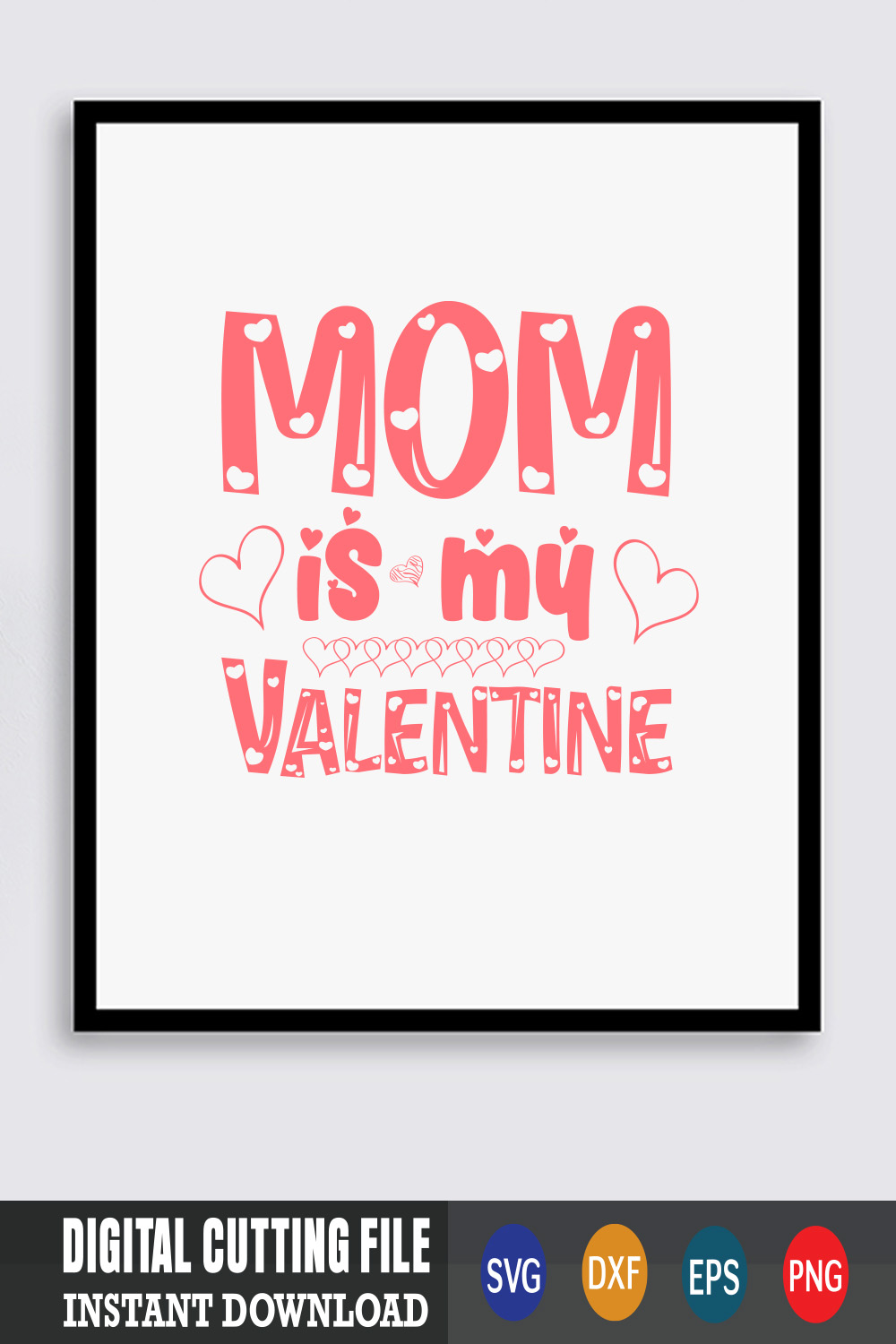 Mom is My Valentine T-shirt Pinterest.