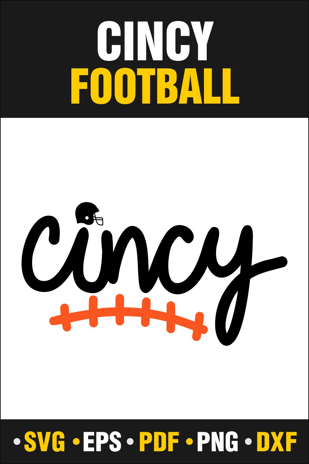 Cincinnati Bengals Svg, Cricut File, Clipart, NFL Svg, Football Svg, Sport  Svg, Love Football Svg, Heart Football Svg, Png, Eps, Dxf