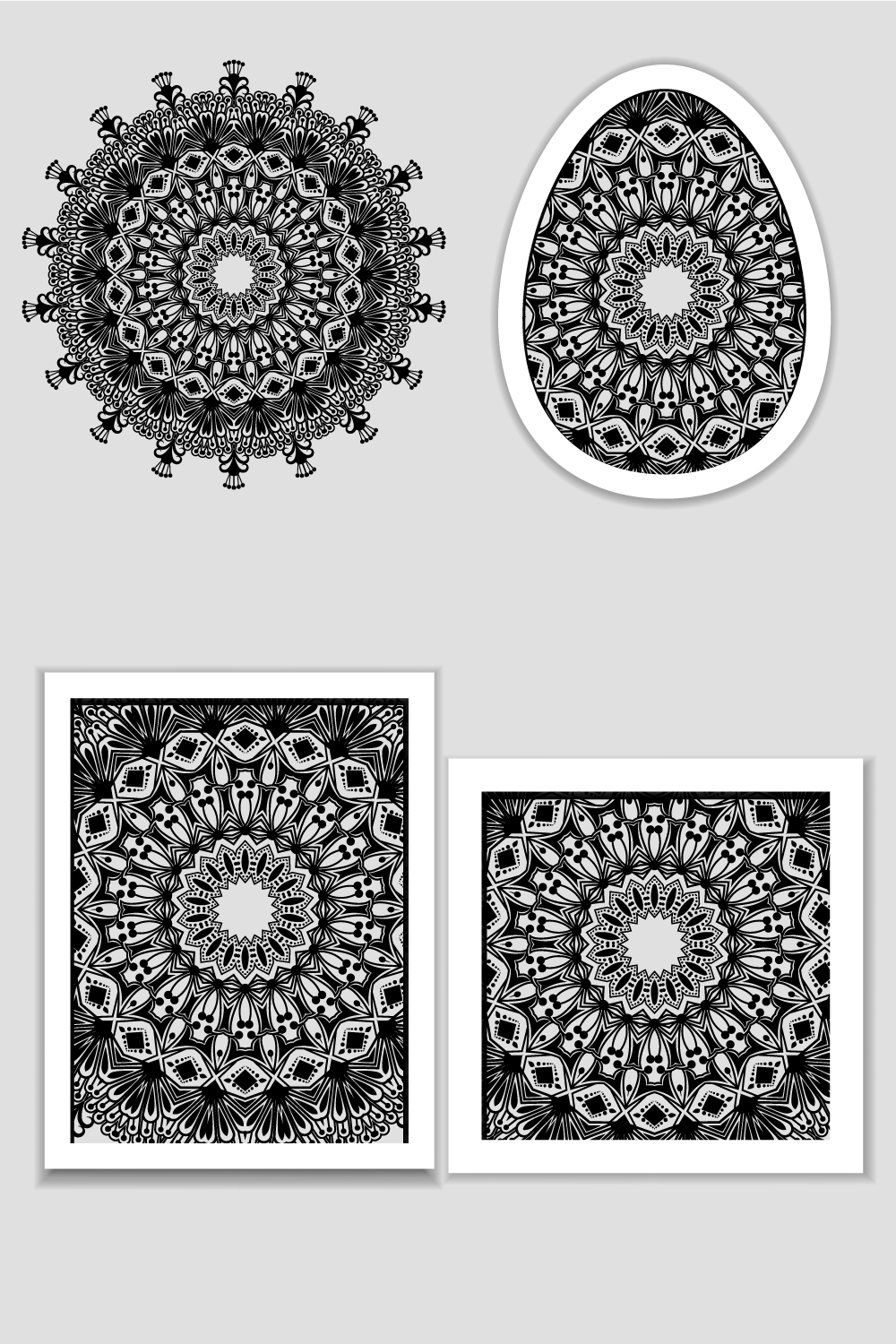 Abstract Design Of Mandala In Dot Paint Style Ethnic Round Ornament - Pinterest.