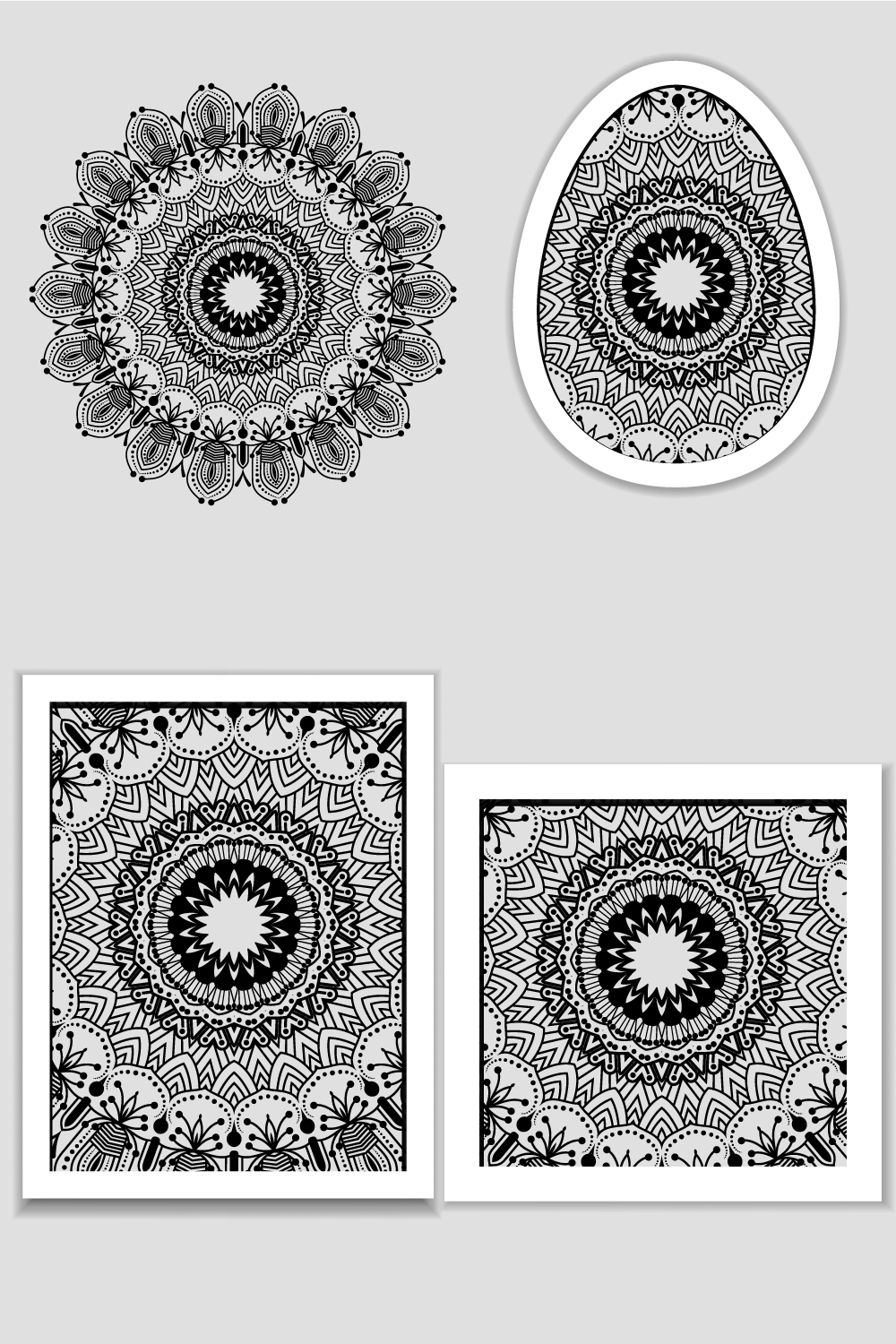 Mandala Colorful Dark Eyes Vintage Art, Ancient Indian Vedic Background Design - Pinterest.