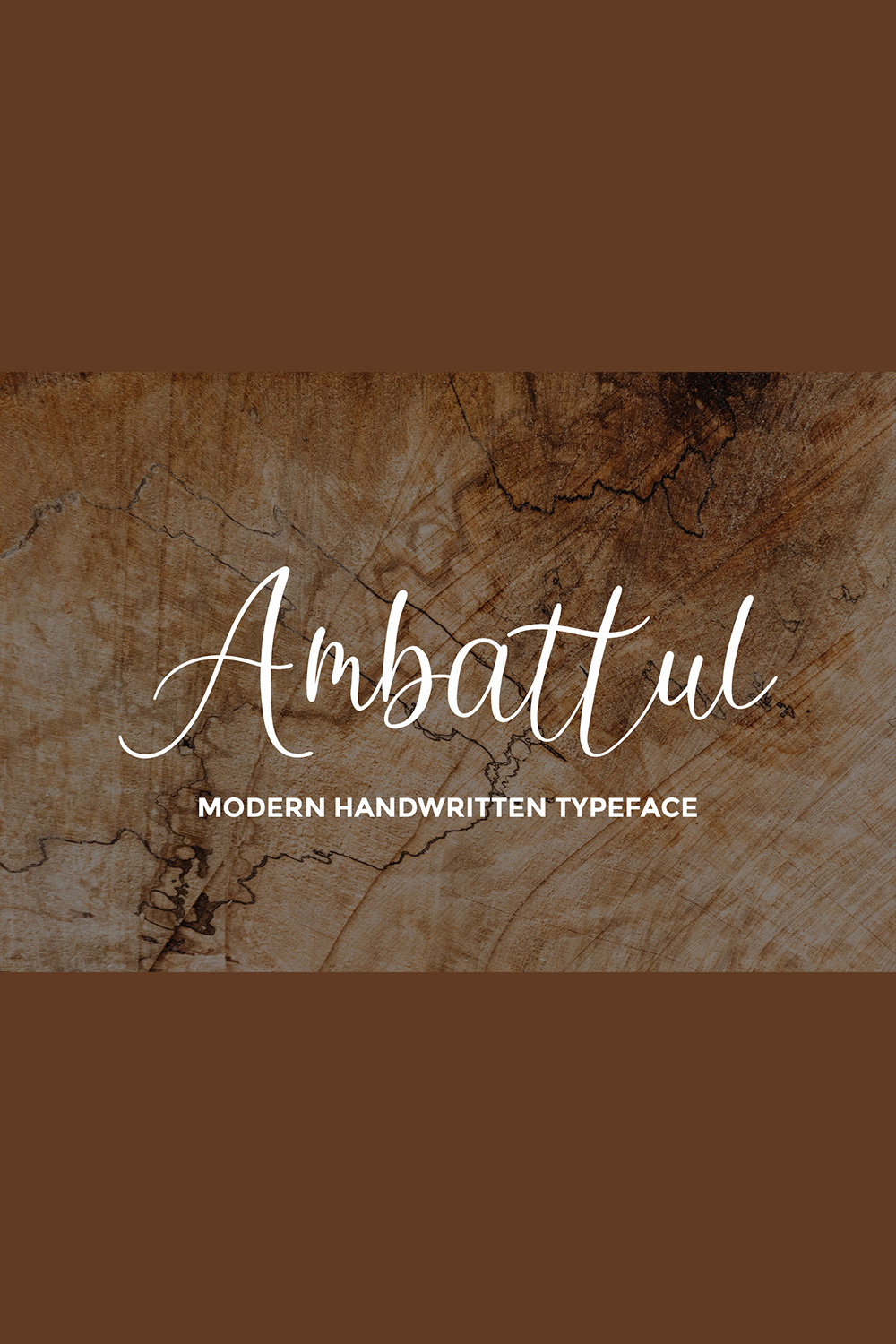 An image with text showing the unique Ambattul font