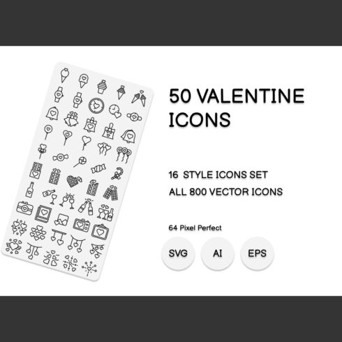 Valentine Icon Set Vector Icon Perfect.